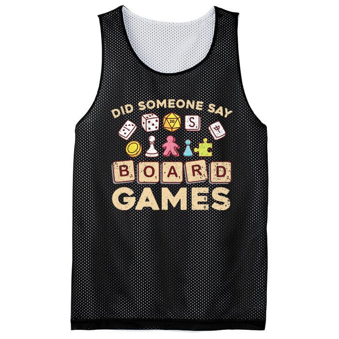 Cool Board Games For Men Women Game Nerd Gamer Chess Lovers Mesh Reversible Basketball Jersey Tank