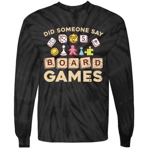 Cool Board Games For Men Women Game Nerd Gamer Chess Lovers Tie-Dye Long Sleeve Shirt