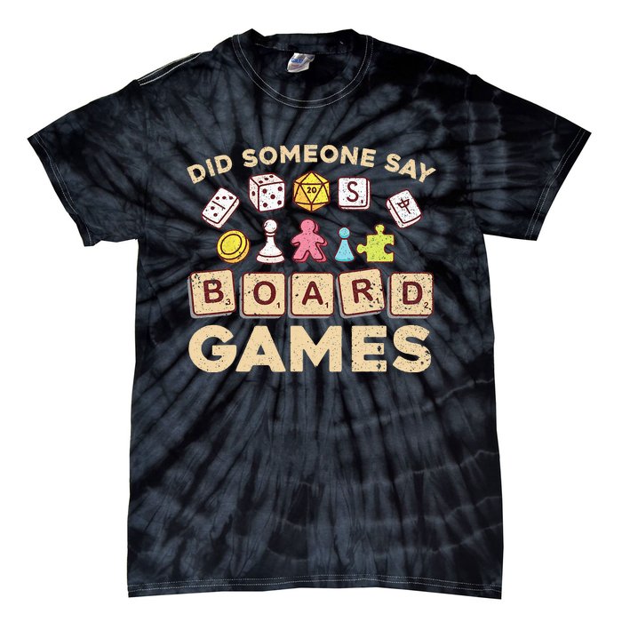 Cool Board Games For Men Women Game Nerd Gamer Chess Lovers Tie-Dye T-Shirt