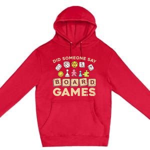 Cool Board Games For Men Women Game Nerd Gamer Chess Lovers Premium Pullover Hoodie