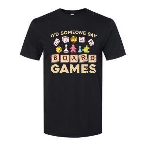 Cool Board Games For Men Women Game Nerd Gamer Chess Lovers Softstyle CVC T-Shirt