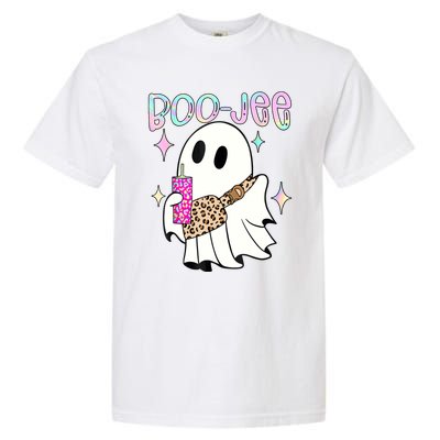 Cute Boo Ghost Spooky Funny Halloween Costume Boujee Boo Jee Garment-Dyed Heavyweight T-Shirt