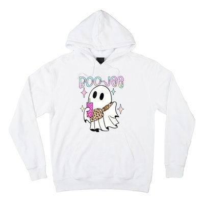 Cute Boo Ghost Spooky Funny Halloween Costume Boujee Boo Jee Hoodie