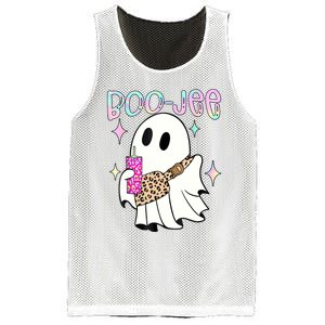 Cute Boo Ghost Spooky Funny Halloween Costume Boujee Boo Jee Mesh Reversible Basketball Jersey Tank