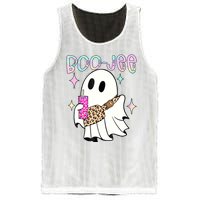 Cute Boo Ghost Spooky Funny Halloween Costume Boujee Boo Jee Mesh Reversible Basketball Jersey Tank