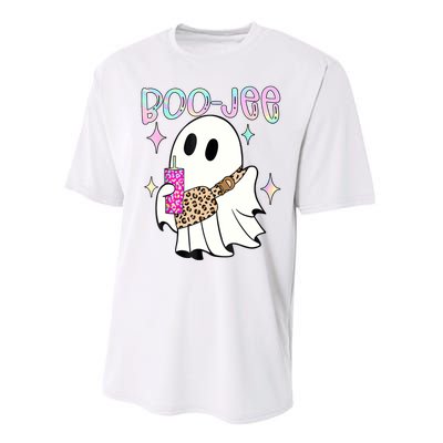 Cute Boo Ghost Spooky Funny Halloween Costume Boujee Boo Jee Performance Sprint T-Shirt