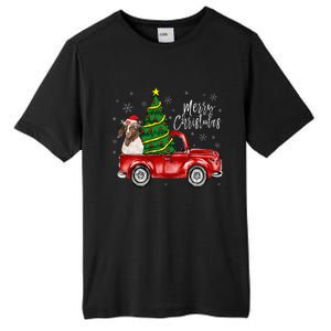 Cute Boer Goat Dog Truck Merry Christmas Goat Lover Xmas Tall Fusion ChromaSoft Performance T-Shirt