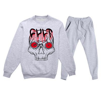 Cult Bmx Gift For Outdoor Lover Premium Crewneck Sweatsuit Set