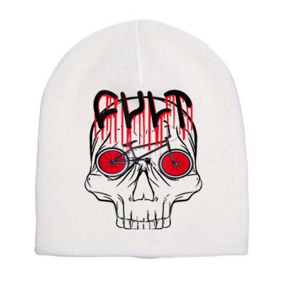 Cult Bmx Gift For Outdoor Lover Short Acrylic Beanie