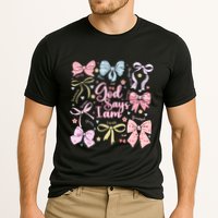 Coquette Bow God Says I Am Valentine Christian Grunge Cool Gift Cooling Performance Crew T-Shirt