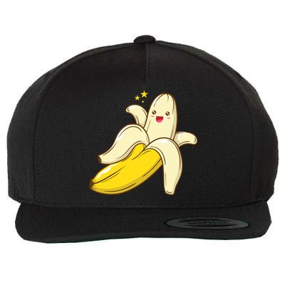 Cute Banana Gift Wool Snapback Cap