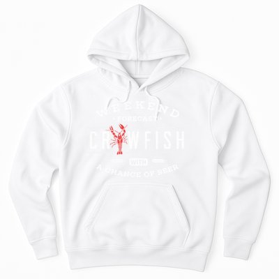 Crawfish Boil Gift Weekend Forecast Cajun And Beer Party Meaningful Gift Hoodie