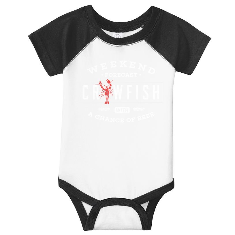Crawfish Boil Gift Weekend Forecast Cajun And Beer Party Meaningful Gift Infant Baby Jersey Bodysuit
