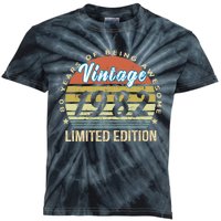 Cool Birthday Gift Vintage 1982 Limited Edition Kids Tie-Dye T-Shirt