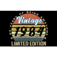 Cool Birthday Gift Vintage 1984 Limited Edition Bumper Sticker