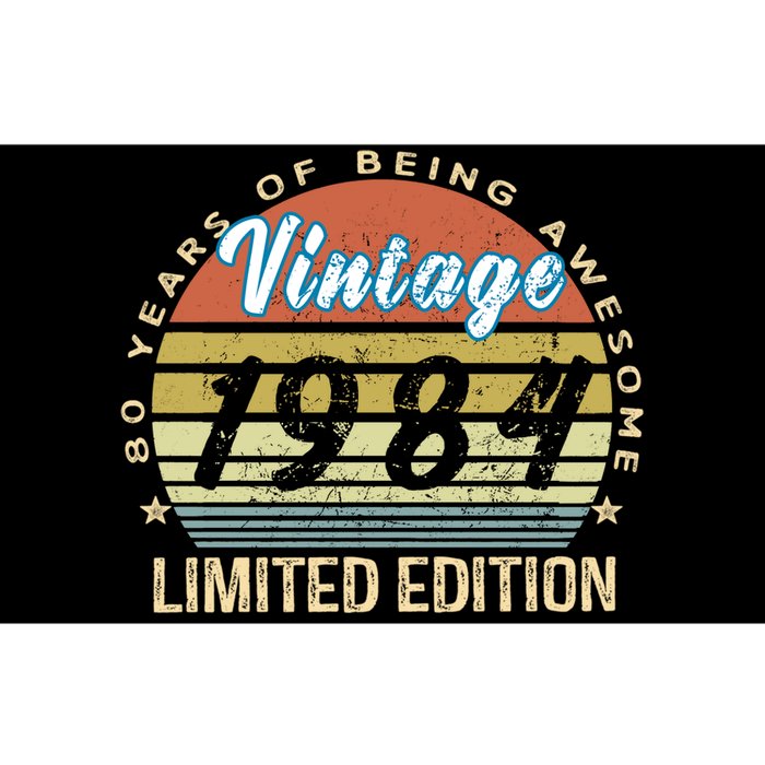 Cool Birthday Gift Vintage 1984 Limited Edition Bumper Sticker