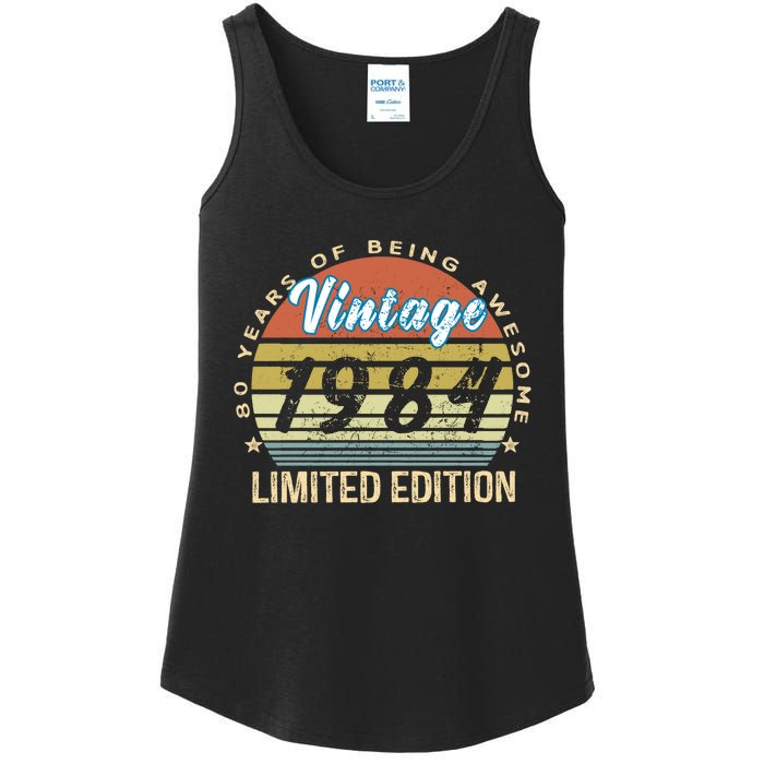 Cool Birthday Gift Vintage 1984 Limited Edition Ladies Essential Tank