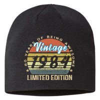 Cool Birthday Gift Vintage 1984 Limited Edition Sustainable Beanie