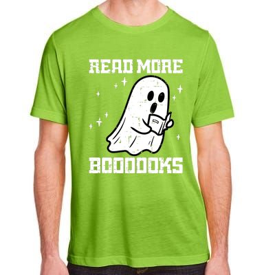 Cute Booooks Ghost Read More Books Funny Teacher Adult ChromaSoft Performance T-Shirt