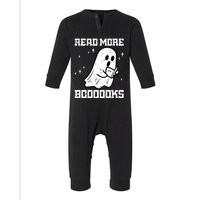 Cute Booooks Ghost Read More Books Funny Teacher Infant Fleece One Piece