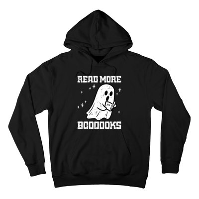 Cute Booooks Ghost Read More Books Funny Teacher Hoodie