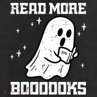 Cute Booooks Ghost Read More Books Funny Teacher 25L Jumbo Tote