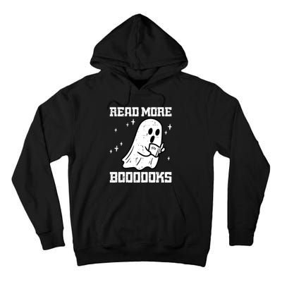 Cute Booooks Ghost Read More Books Funny Teacher Tall Hoodie
