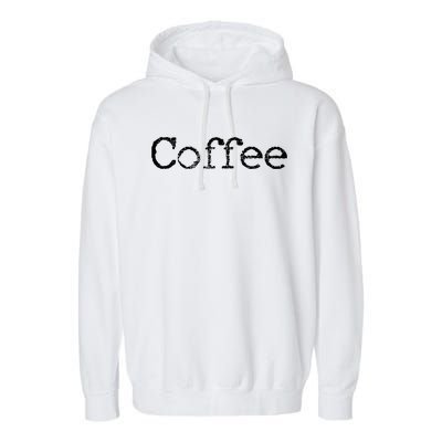 Coffee Barista Gift Garment-Dyed Fleece Hoodie