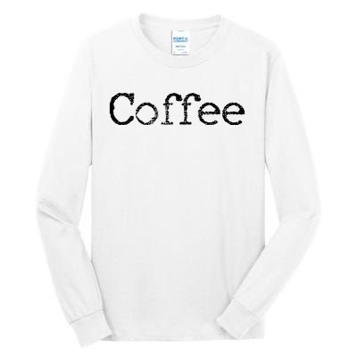 Coffee Barista Gift Tall Long Sleeve T-Shirt