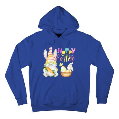 Cute Bunny Gnome Ears Rabbit Hunting Happy Easter Day Gift Hoodie