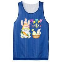 Cute Bunny Gnome Ears Rabbit Hunting Happy Easter Day Gift Mesh Reversible Basketball Jersey Tank