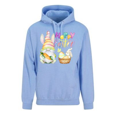 Cute Bunny Gnome Ears Rabbit Hunting Happy Easter Day Gift Unisex Surf Hoodie