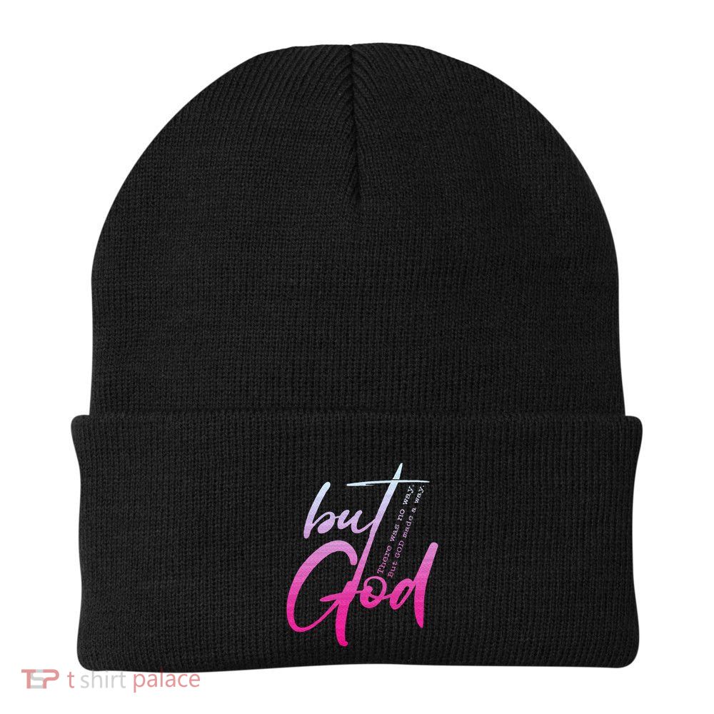 Christian But God Inspirational Gift John 316 Beanie