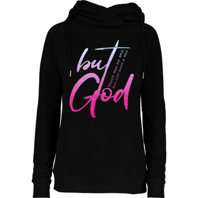 Christian But God Inspirational Gift John 316 Womens Funnel Neck Pullover Hood