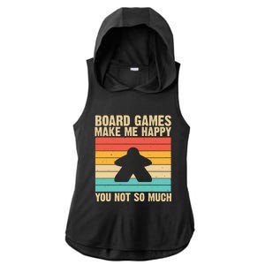 Cool Board Games Meeple Gaming Nerd Game Night Cool Gift Ladies PosiCharge Tri-Blend Wicking Draft Hoodie Tank