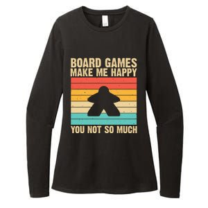 Cool Board Games Meeple Gaming Nerd Game Night Cool Gift Womens CVC Long Sleeve Shirt