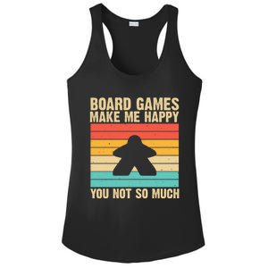 Cool Board Games Meeple Gaming Nerd Game Night Cool Gift Ladies PosiCharge Competitor Racerback Tank