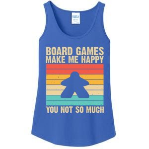 Cool Board Games Meeple Gaming Nerd Game Night Cool Gift Ladies Essential Tank