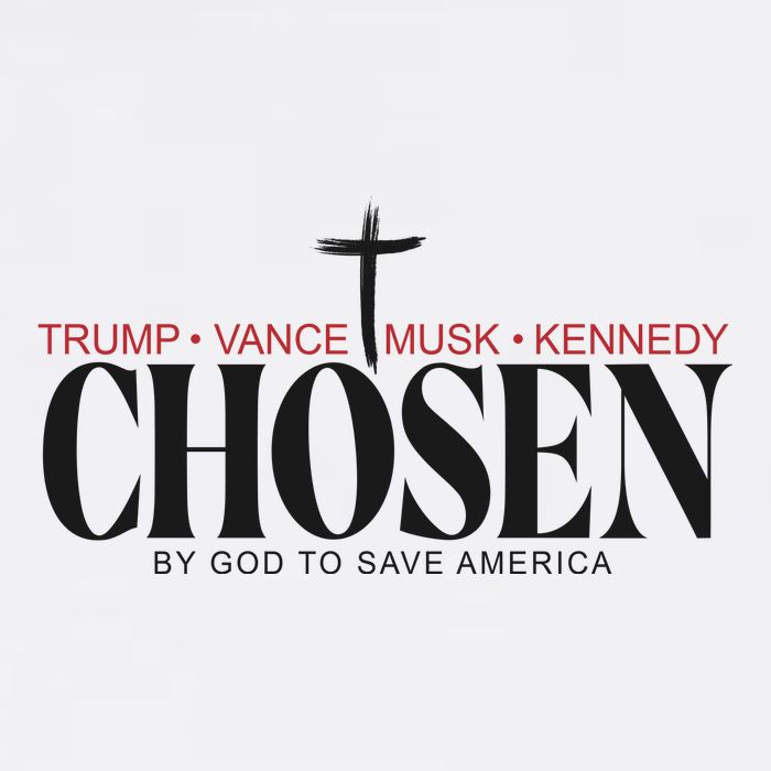 Chosen By God To Save America Trump Vance Musk Kennedy Cooling Performance Crew T-Shirt