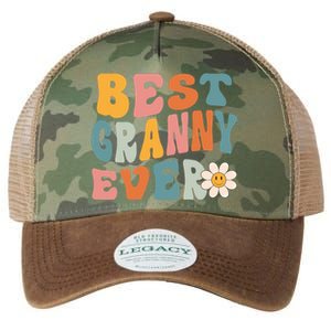 Cute Best Granny Ever Mothers Day Mom Grandma Gift Legacy Tie Dye Trucker Hat