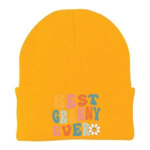 Cute Best Granny Ever Mothers Day Mom Grandma Gift Knit Cap Winter Beanie