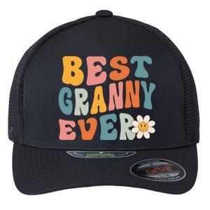 Cute Best Granny Ever Mothers Day Mom Grandma Gift Flexfit Unipanel Trucker Cap