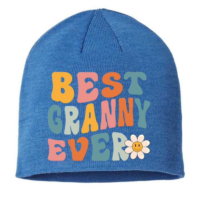 Cute Best Granny Ever Mothers Day Mom Grandma Gift Sustainable Beanie