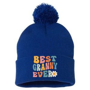 Cute Best Granny Ever Mothers Day Mom Grandma Gift Pom Pom 12in Knit Beanie