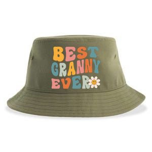 Cute Best Granny Ever Mothers Day Mom Grandma Gift Sustainable Bucket Hat