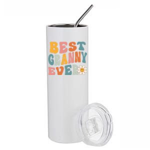 Cute Best Granny Ever Mothers Day Mom Grandma Gift Stainless Steel Tumbler