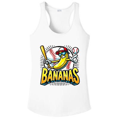 Cute Banana Graphics Tee Banana Lover For Men Women Kids Ladies PosiCharge Competitor Racerback Tank