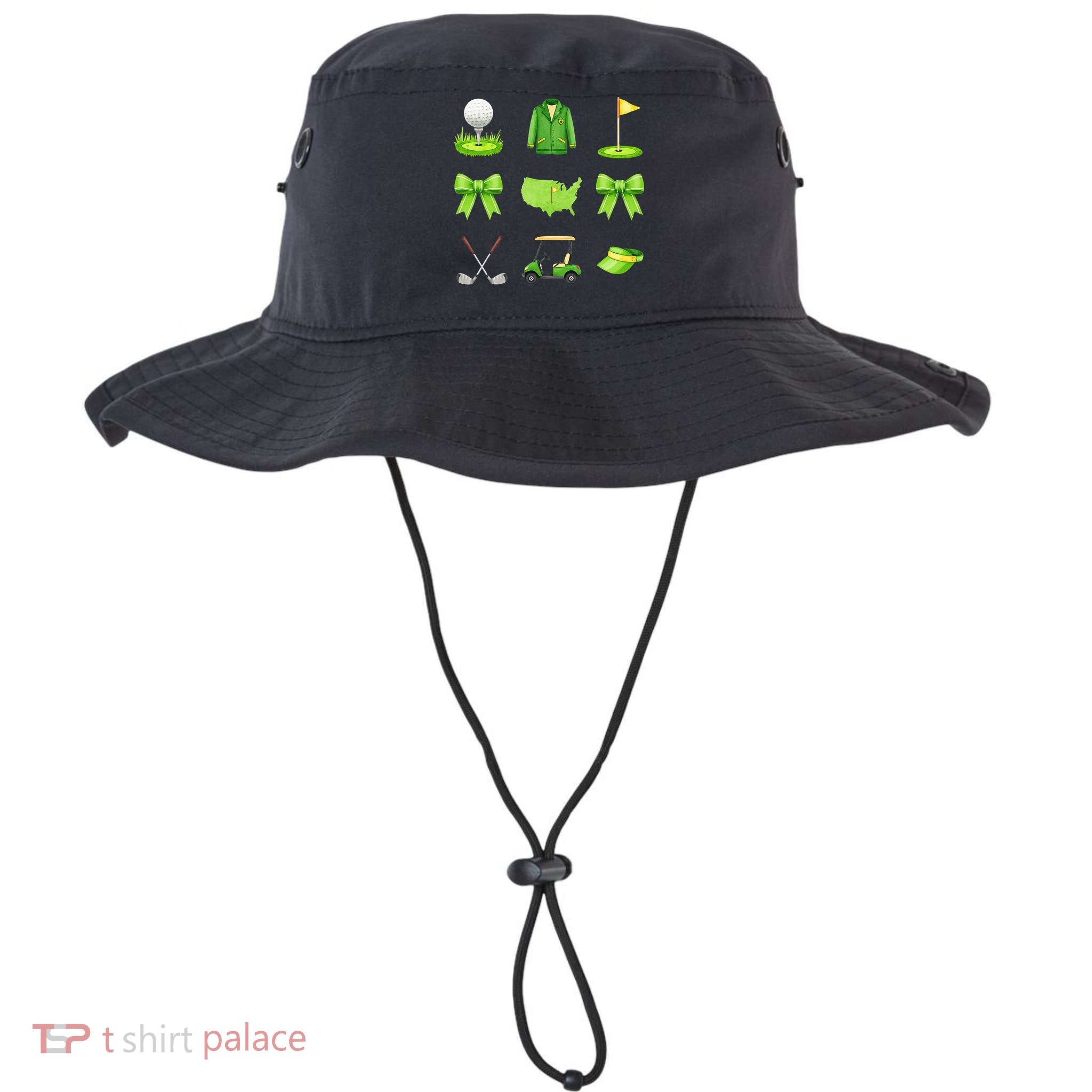 Coquette Bow Golf Tournament For Women Bucket Hat