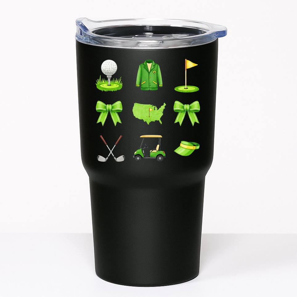 Coquette Bow Golf Tournament For Women Tumbler