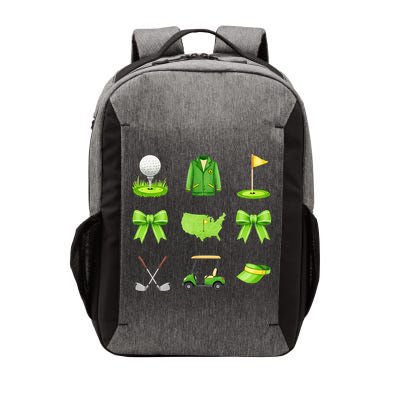 Coquette Bow Golf Tournament For Women Vector Backpack